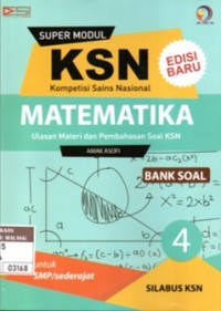 Image of KSN - Super Modul Matematika SMP 4 (Bank Soal)