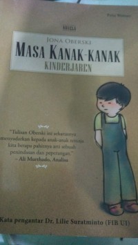 Image of Masa Kanak-Kanak Kinderjaren